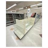 Store Shelving Display Unit with Glass Shelfs
