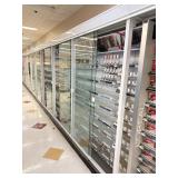 Store Shelving Section w/ Glass Doors
