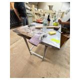 Stainless Steel Work Table with Shelf