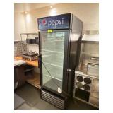 True GDM-26 One-Door Pepsi Cooler