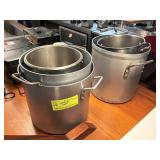 Assorted Metal Stock Pots