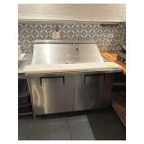 True TSSU-48-18M-B Sandwich Prep Table