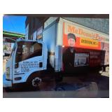 2014 ISUZU NQR 20 FOOT BOX TRUCK WITH LIFT