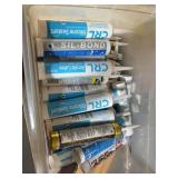 Tubes of Silicone and Sealant