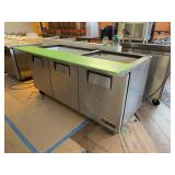 True TSSU-72-30M-B-ST Sandwich Prep Unit