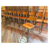 Metal and Wood Chairs