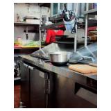 SS 2 DOOR BAIN MARIE WITH OVERSHELF
