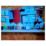 GLASS DISPLAY CANISTERS