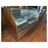 Curved Glass Refrigerated Display Case