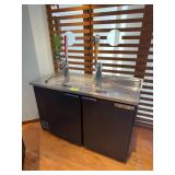 Beverage-Air Dual Tap Kegerator Dispenser