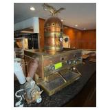 Digi Cimbali Brass and Copper Espresso Maker