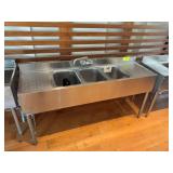 Krowne 18-63C Stainless Steel 3-Compartment