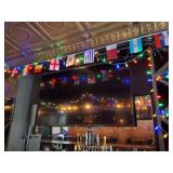 Samgung Flat Screen Television Wall Mounted