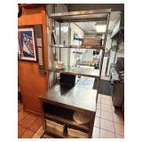SS CABINET W OVERSHELF