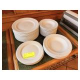 ASSORTED DISH / ROUND PLATES