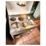 6 COMPARTMENT STEAM TABLE