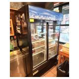 AVANTCO 2 GLASS DOOR REFRIGERATOR MODEL: 178GDS47