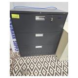 3 DRAWER  METAL  FILE CABINET