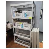 PLASTIC RACK NO CONTENTS