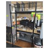 BLACK COATED METRO RACK