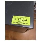 2 DRAWER METAL  FILE CABINET