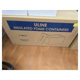 INSULATED  FOAM CONTAINERS
