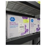 CASES OF VINYL EXAM GLOVES