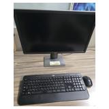 DELL MONITOR & KEYBOARD