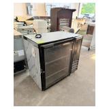 BEVERAGE AIR SINGLE GLASS DOOR LOWBOY