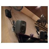 SPEAKERS ON WALL