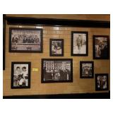 ASSORTED PICTURES ON WALL