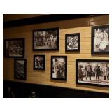ASSORTED PICTURES ON WALL