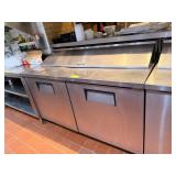 TRUE SS 2 DOOR REFRIGERATED BAIN MARIE