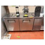 SS 2 DOOR LOWBOY REFRIGERATOR
