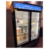 AVANTCO 2 SLIDING GLASS DOOR REFRIGERATOR