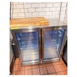 KOOLMORE 2 GLASS DOOR LOWBOY