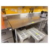 John Boos Stainless Steel Prep Table