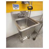 Stainless Steel Commercial Prep Sink