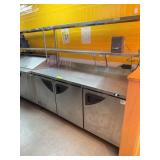 Turbo Air TWR-72SD-N SS Sand. Prep Fridge