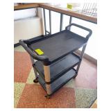 Vollrath Plastic Utility Cart on Casters