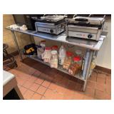 Stainless Steel Prep Table