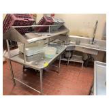 Commercial Stainless Dishwasher Tables