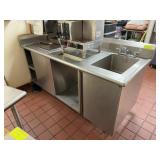 Stainless Steel Commercial Sink Counter