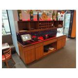 Wood and Tile Restaurant Waiter Station