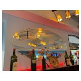 Decorative Large Oval Wall Mirror