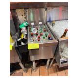 Stainless Steel Underbar Ice Bin