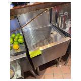 Stainless Steel Underbar Drain Board