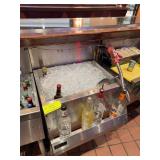 Perlick Ice Bin With Liquor Bottle Rail