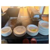 ASSORTED WHITE DISH