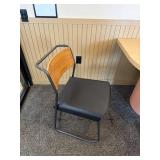 Black / Wooden Chairs